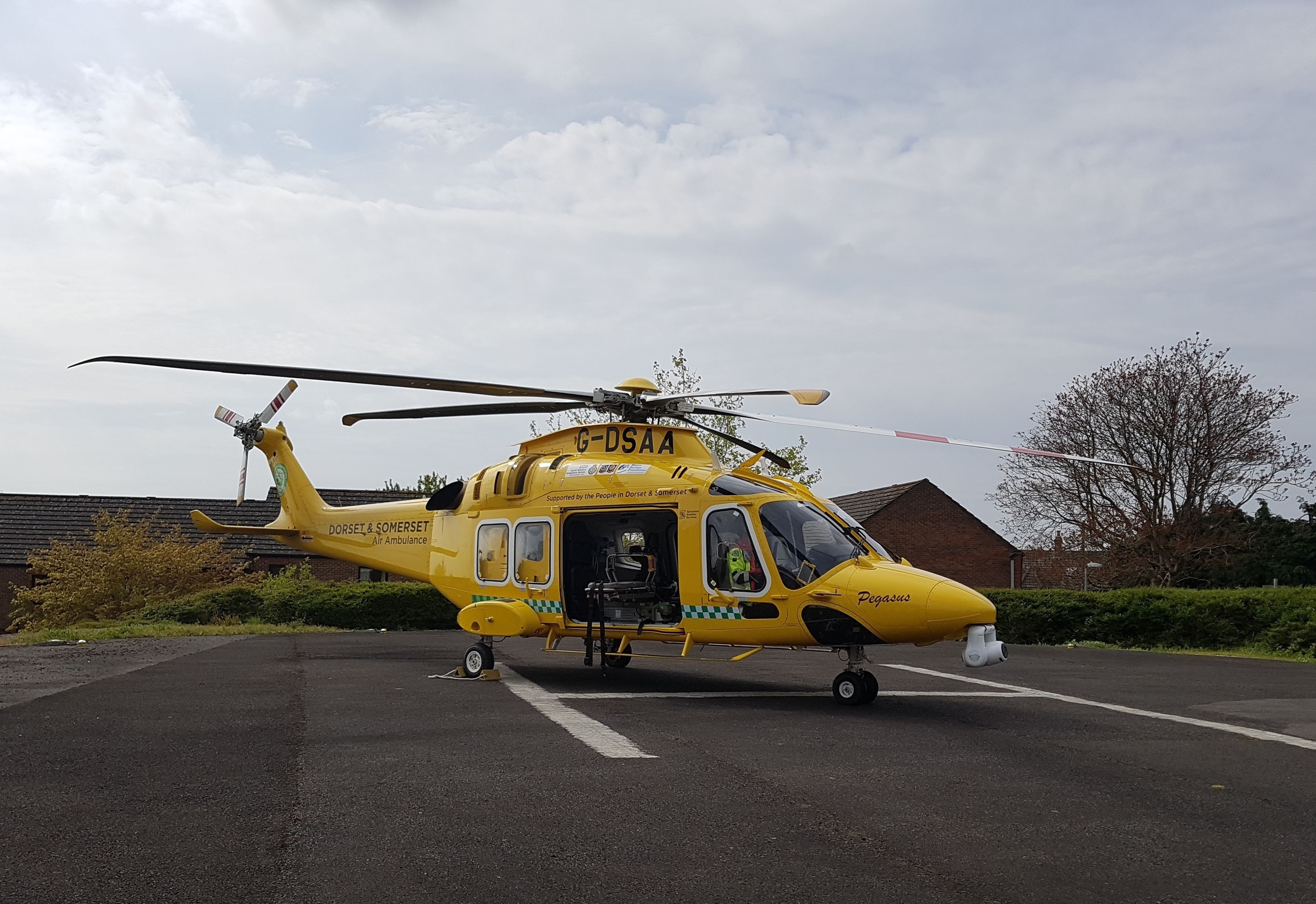 Dorset County Hospital Patients Being Airlifted To Army Reserve Centre